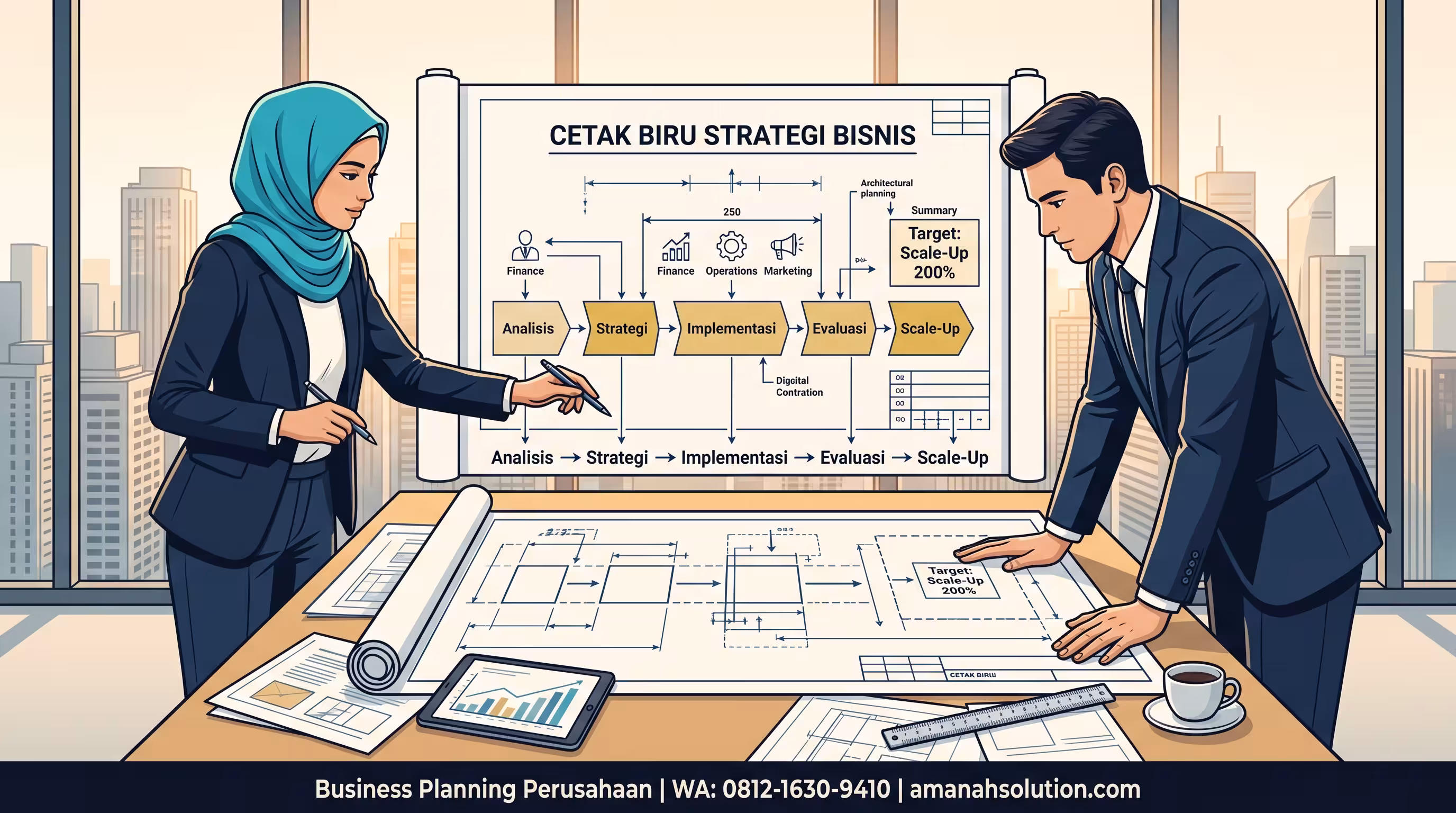 Perencanaan bisnis perusahaan untuk suksesi dan retensi talenta