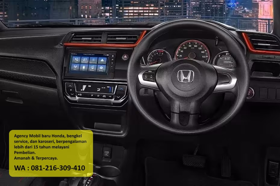 Dashboard mobil Honda yang mendukung pembahasan fitur dan teknologi kendaraan