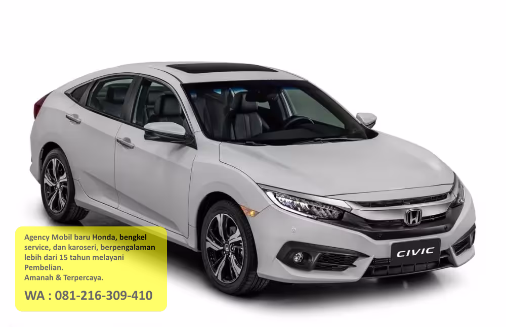 Kategori sedan Honda sebagai salah satu pilihan body type