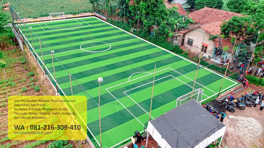 Lapangan minisoccer disewakan dengan software manajemen lapangan futsal padel badminton gym