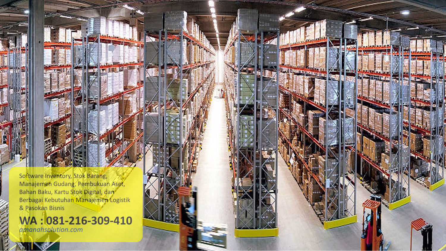 Software pengelolaan gudang proyek manufaktur untuk kelola material dan komponen produksi