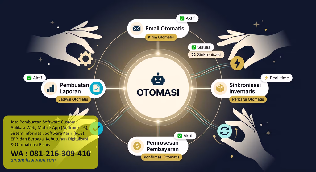 Software otomasi untuk membantu proses bisnis hotel