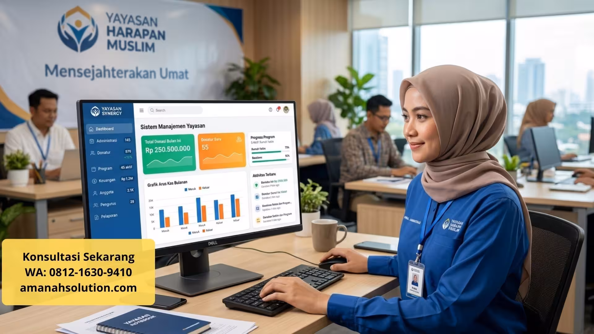 Aplikasi manajemen pendidikan terintegrasi untuk lembaga pendidikan