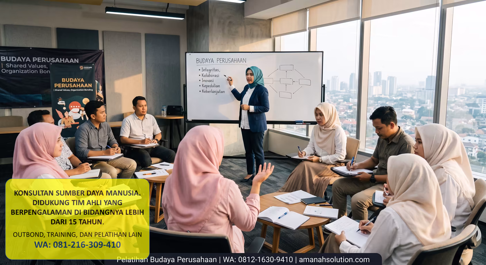 Pelatihan budaya perusahaan untuk menciptakan lingkungan kerja yang mempertahankan talenta