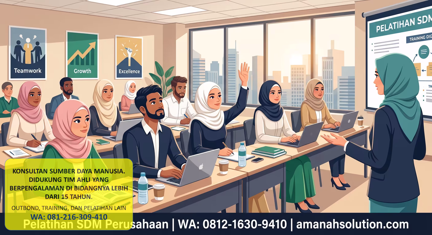 Pelatihan SDM perusahaan untuk strategi retensi talenta kunci