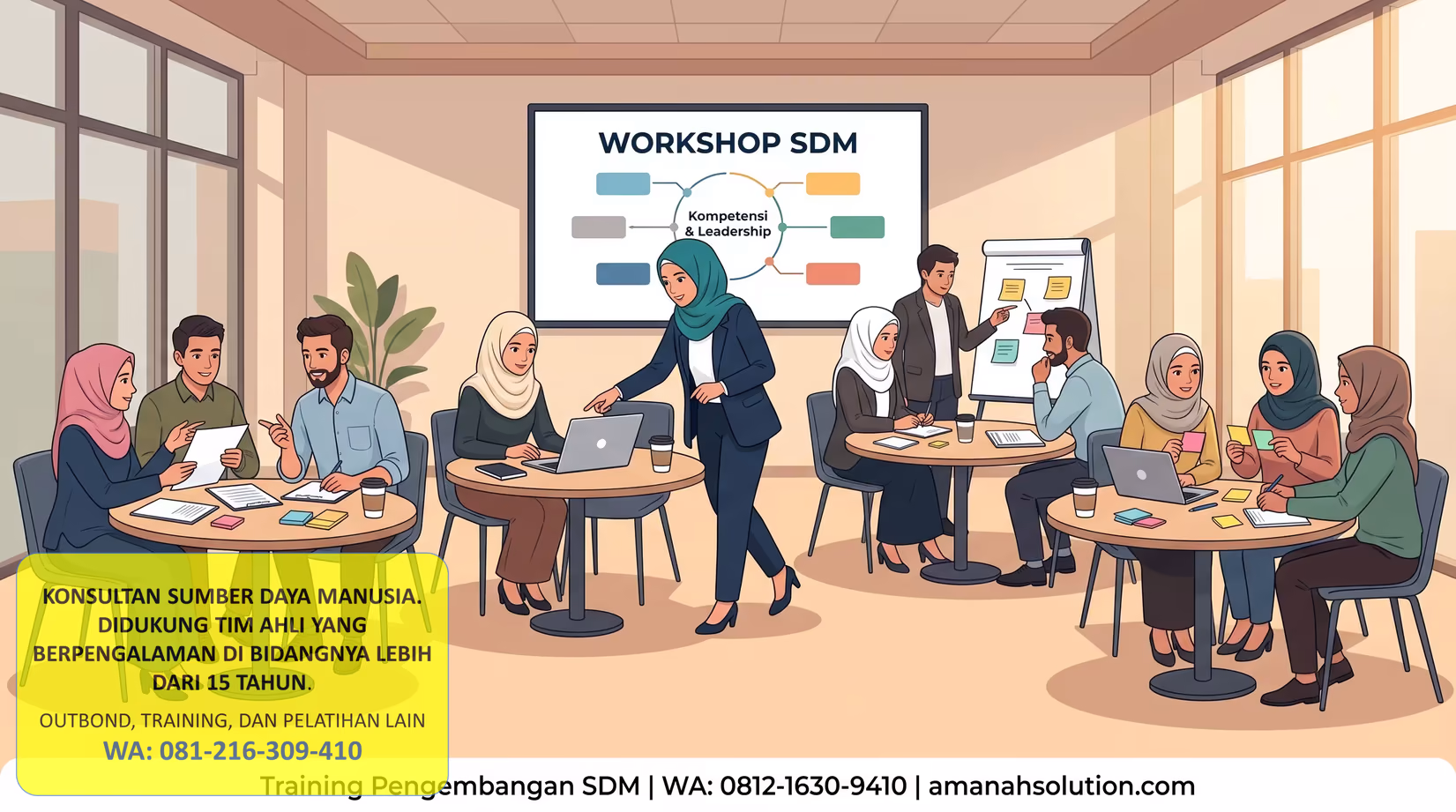 Training pengembangan SDM untuk membangun kapasitas yayasan dalam mengelola program CSR