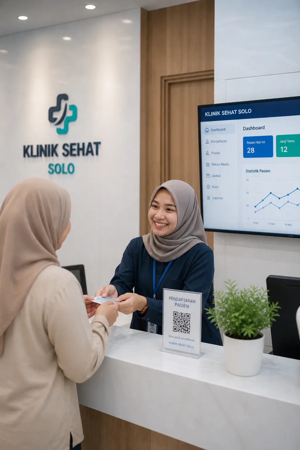 Layanan Pasien Modern dengan Software Manajemen Klinik di Solo
