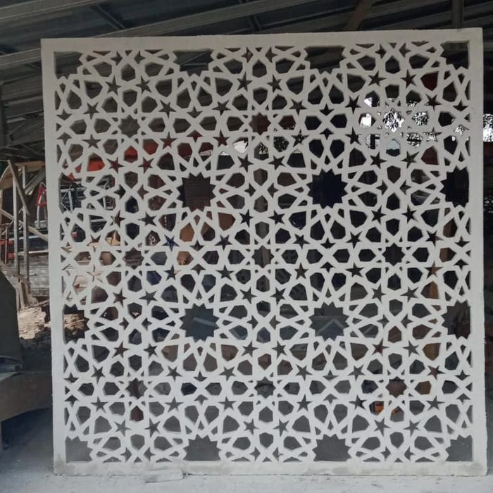 Masjid Kubah GRC motif krawangan minimalis