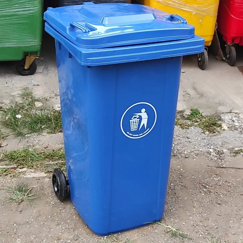 Tempat sampah medis HDPE kuning standar RS