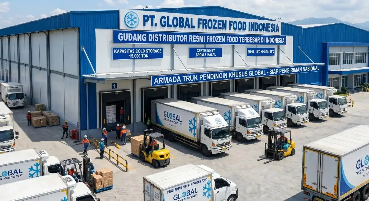 Armada Truk Pendingin Khusus Pengiriman Frozen Food