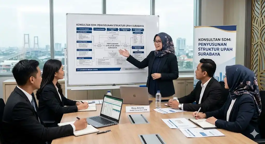 Konsultan SDM Penyusunan Struktur Upah Surabaya