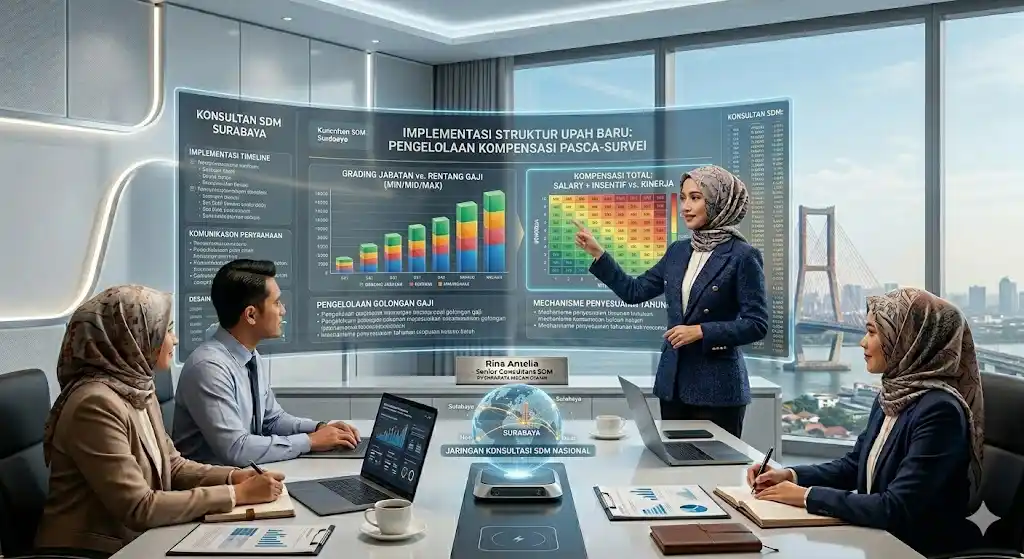 Konsultan SDM Penyusunan Struktur Upah Surabaya