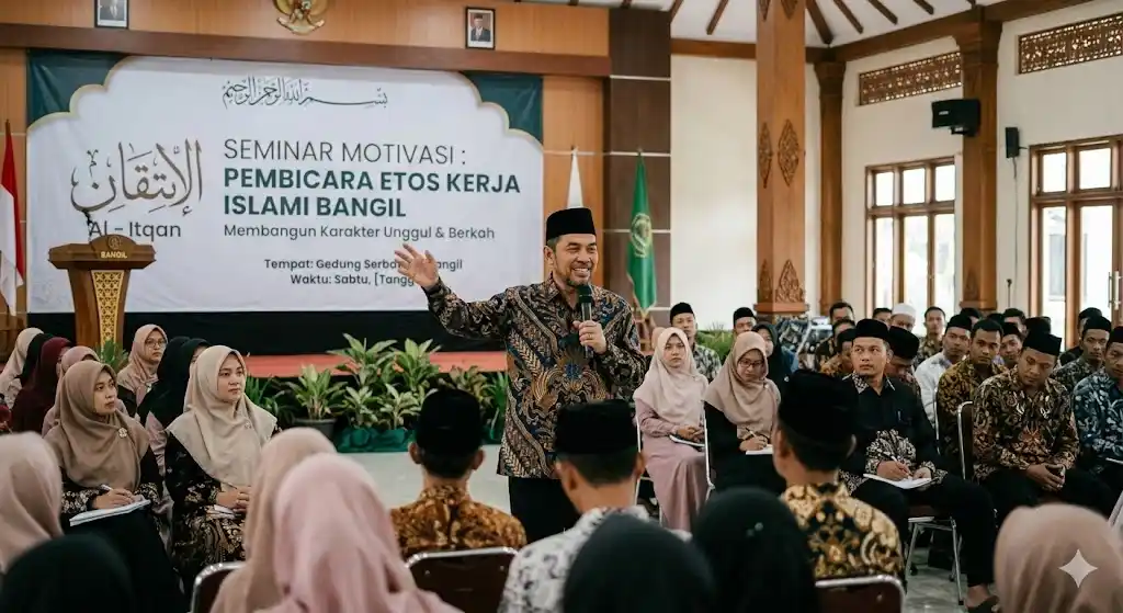 Pembicara Etos Kerja Islami Bangil