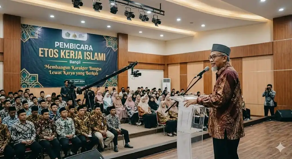 Pembicara Etos Kerja Islami Bangil