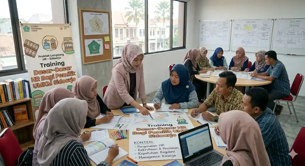 Training dasar-dasar HR bagi pemilik UMKM Sidoarjo