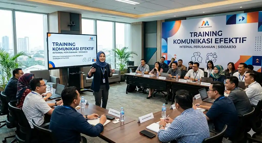 training komunikasi efektif internal perusahaan sidoarjo