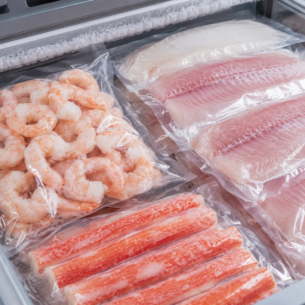 Pusat kulakan seafood frozen food seperti udang dan ikan fillet untuk kebutuhan hotel dan restoran HORECA