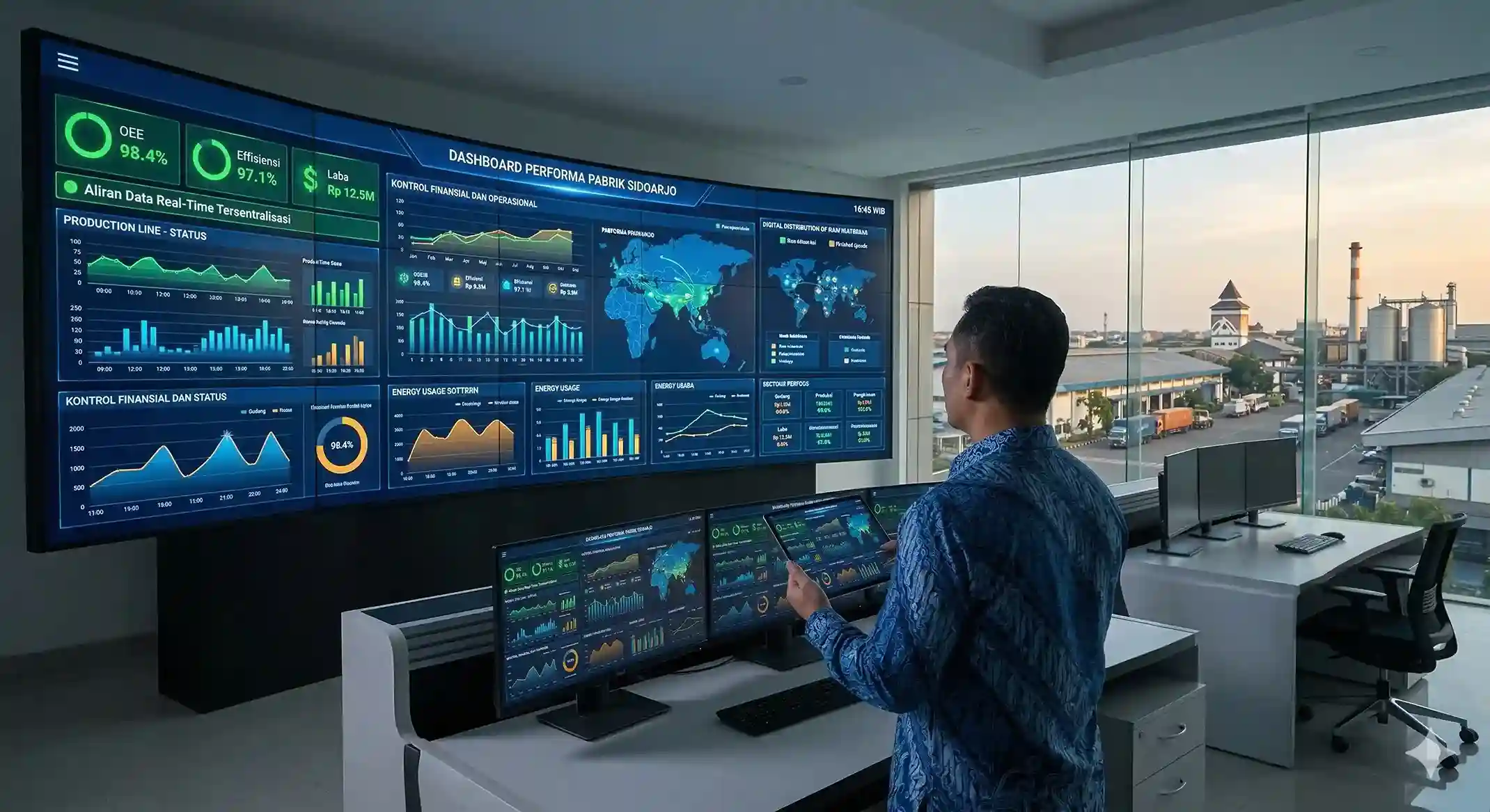 Implementasi ERP Program Sidoarjo untuk Manufaktur