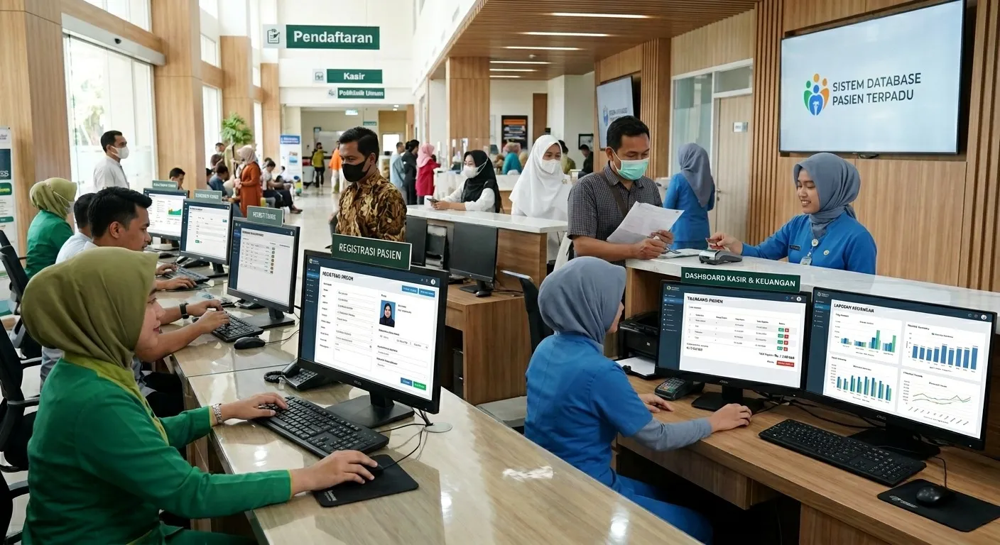 proses implementasi software manajemen klinik terbaik dalam 7 hari kerja