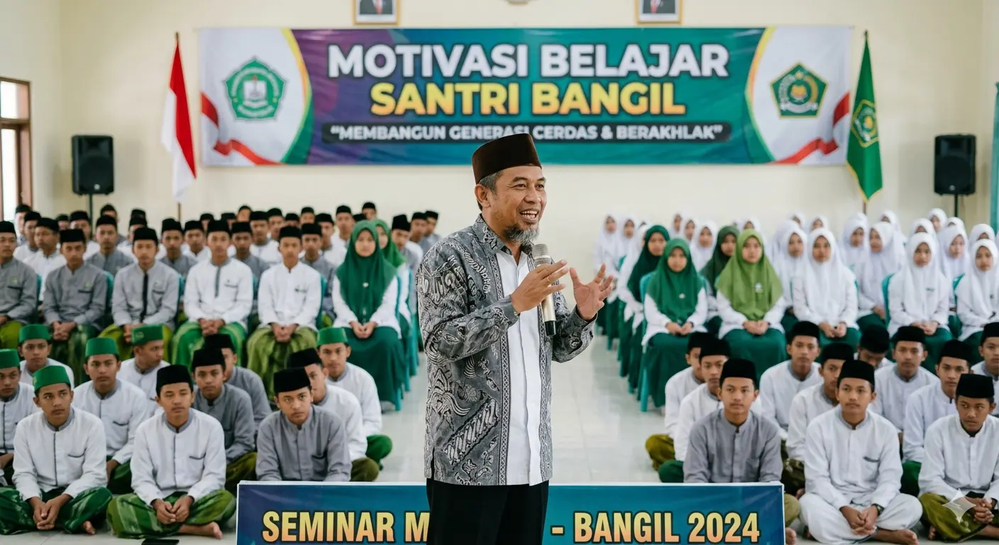 Pembicara Motivasi Santri