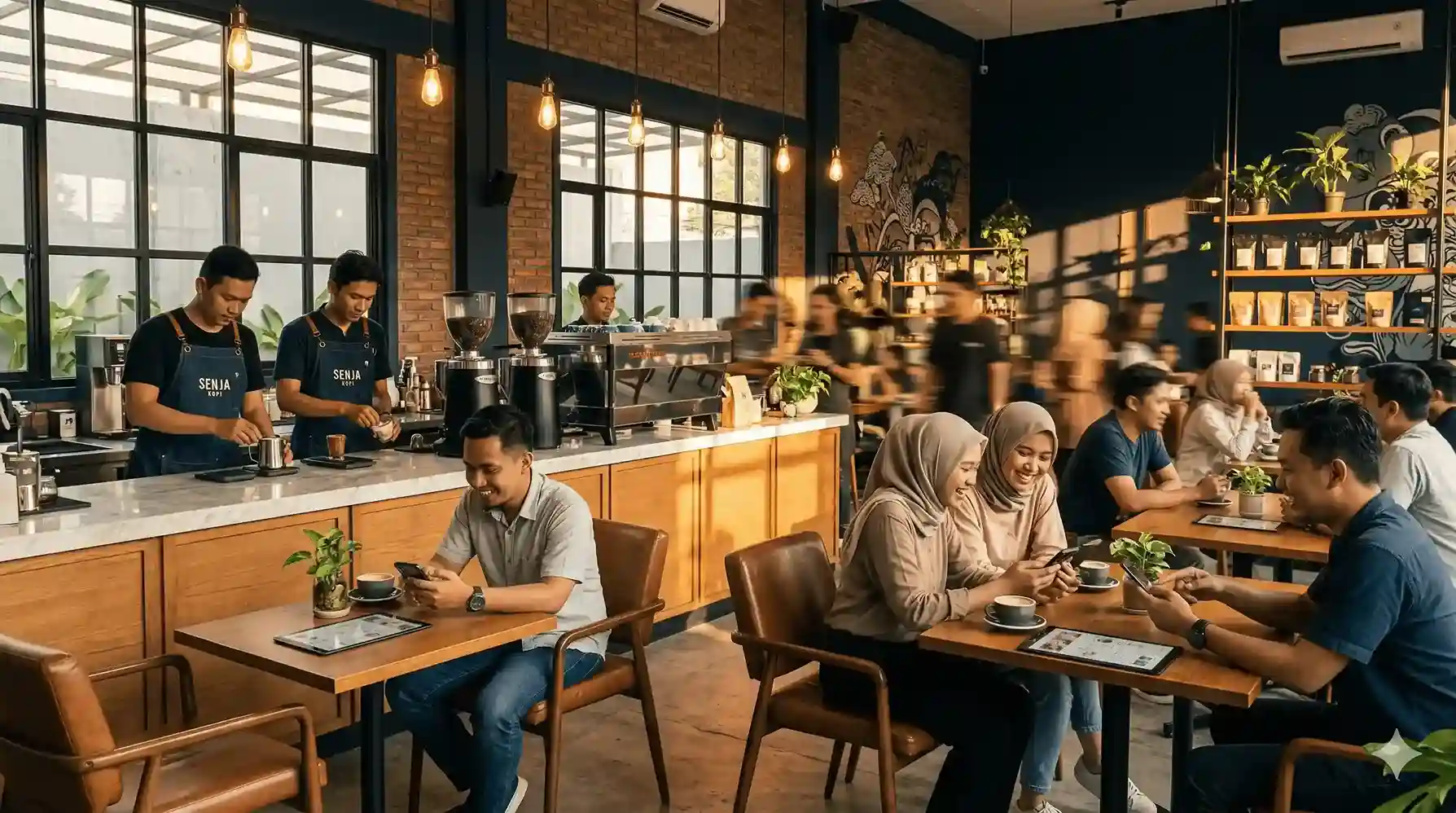 Implementasi sistem POS cafe Surabaya untuk membantu mengurangi antrean pelanggan di kedai kopi