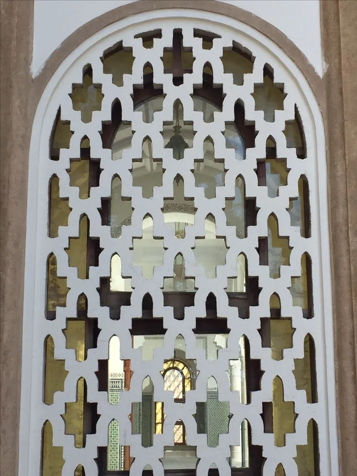 ornamen GRC krawangan untuk sun shading