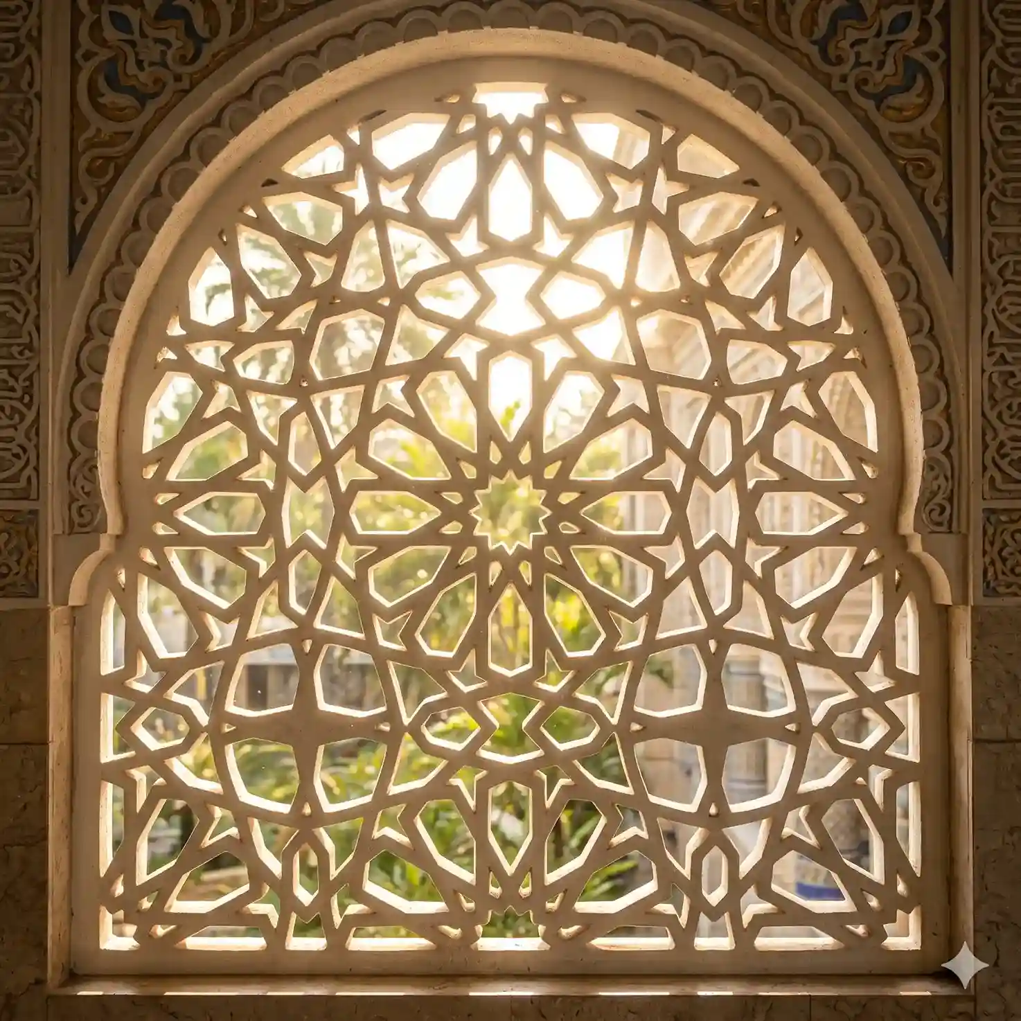 Krawangan GRC Masjid motif islami