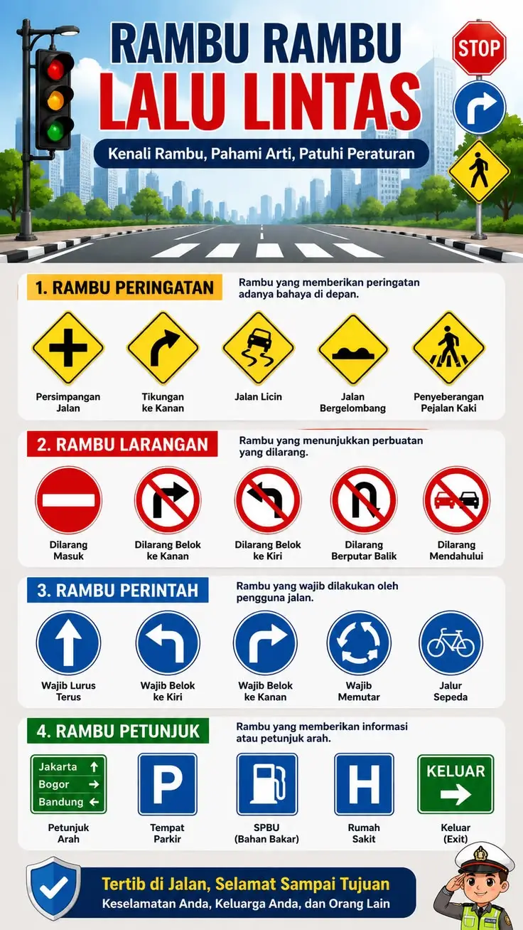 Jenis-Jenis Rambu